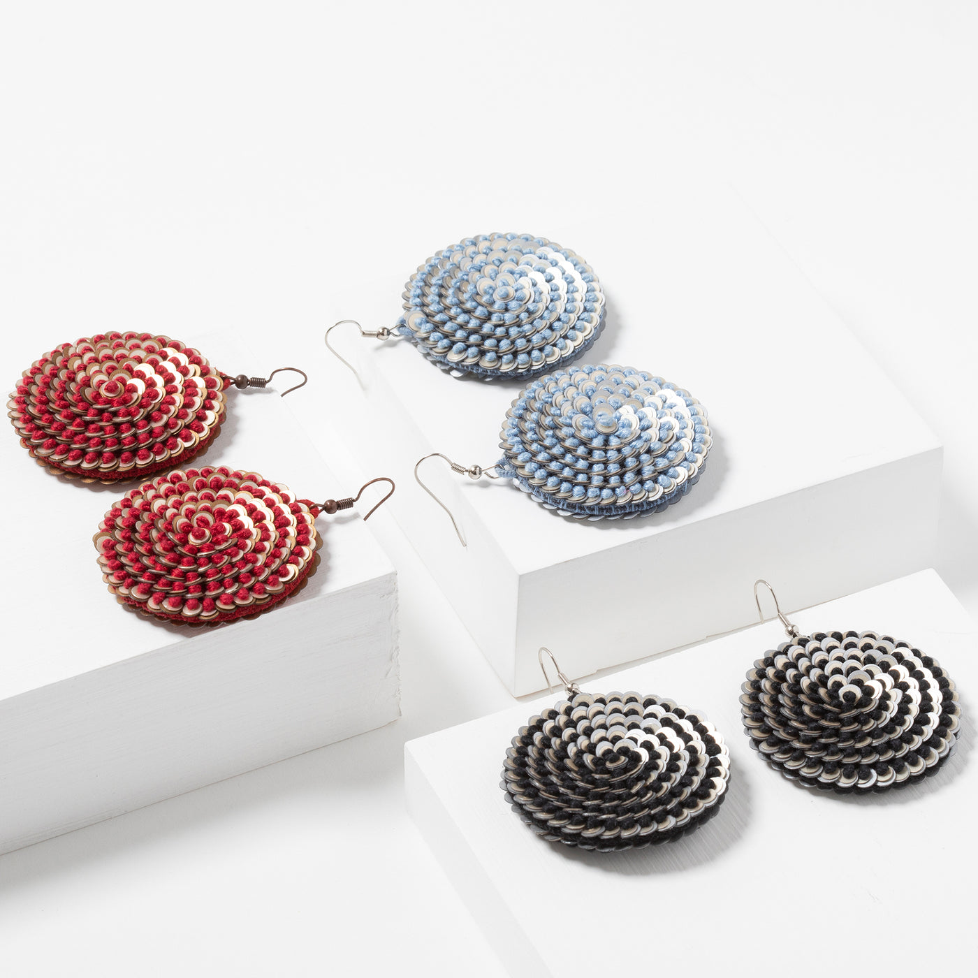 Lori Weitzner Kali lightweight embroidered Earrings