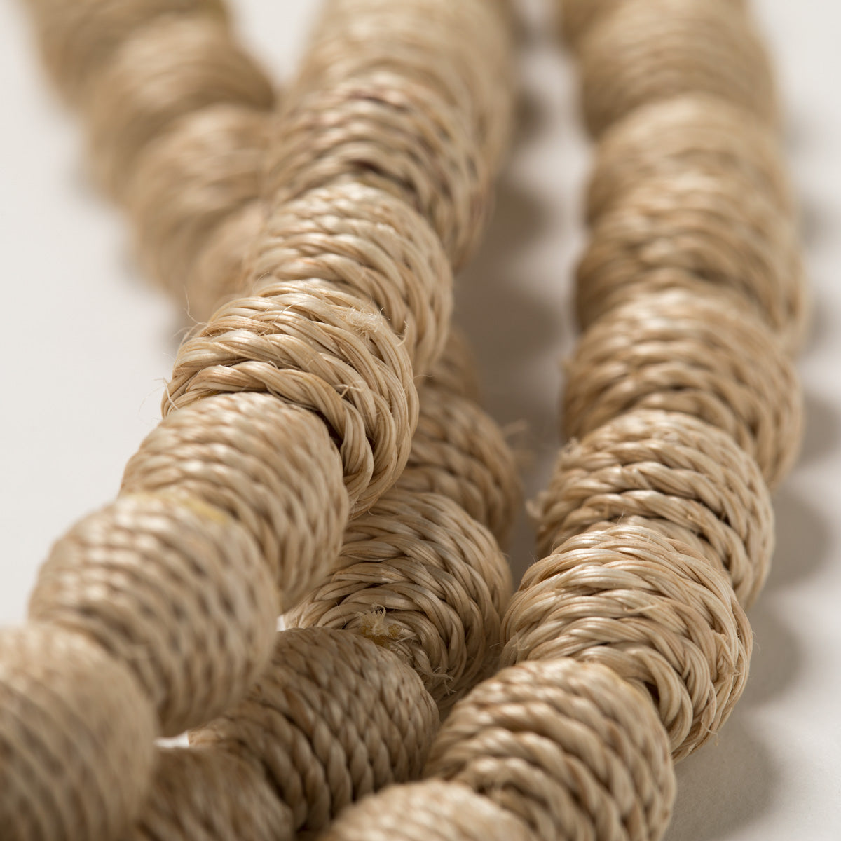 Lori Weitzner Calypso Necklace Wrapped Beading, Adjustable Closure 