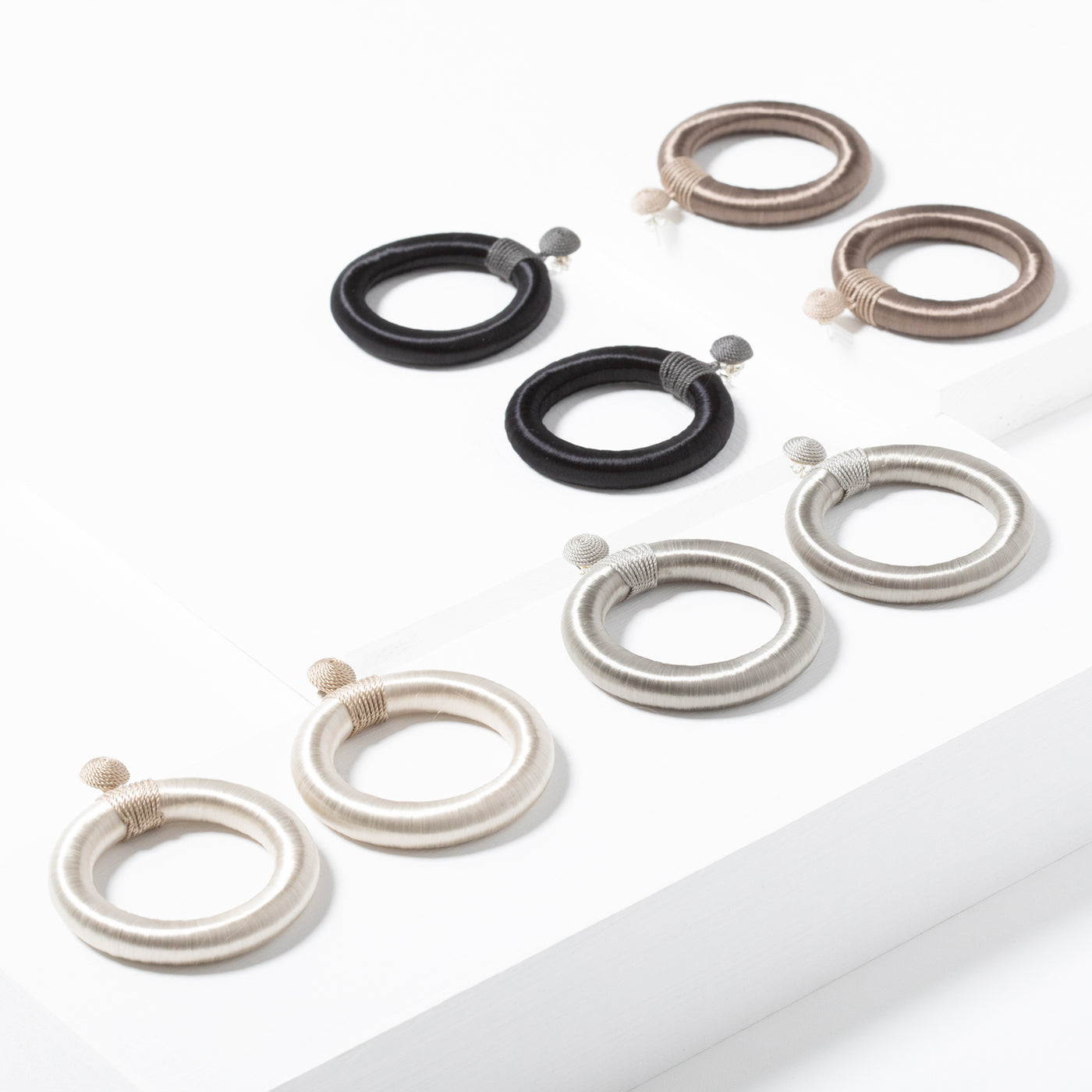 Lori Weitzner Chandra Hoop Earrings Lightweight Jewelry Accessories